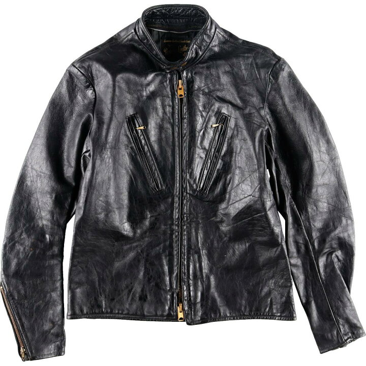 楽天市場】60年代〜 Passaic Leather 逆ハの字 シングルライダース 