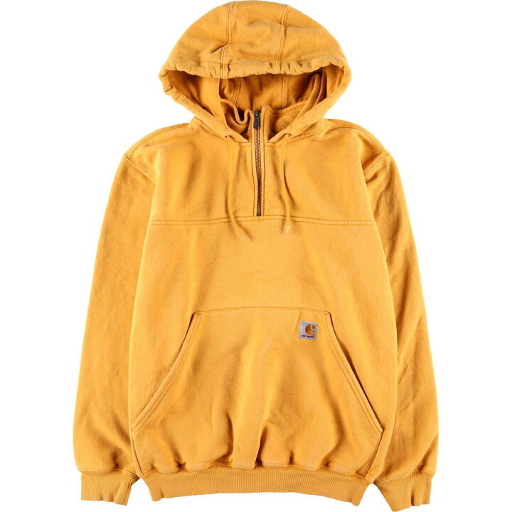 楽天市場】カーハート Carhartt スウェットハーフジップパーカー 