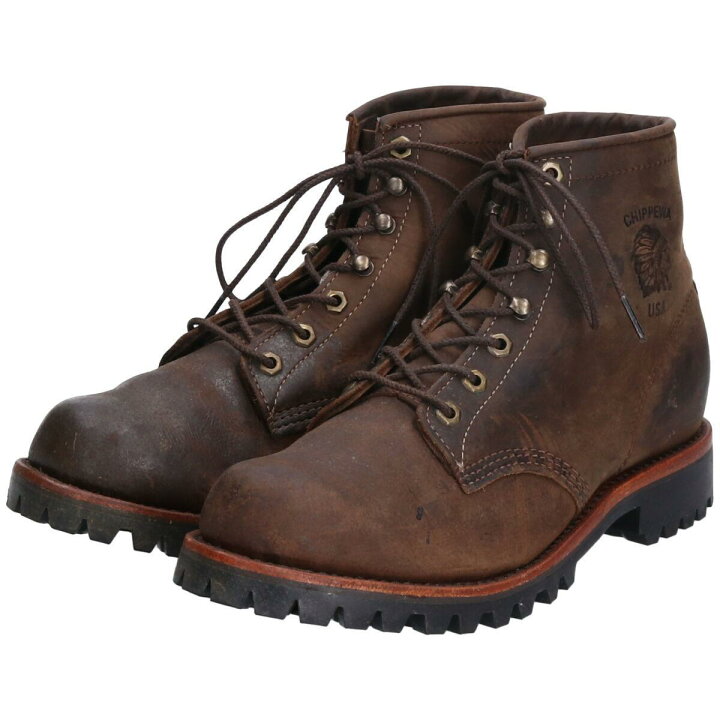 楽天市場】チペワ CHIPPEWA 復刻 黒タグ ワークブーツ USA製 9.5EE 