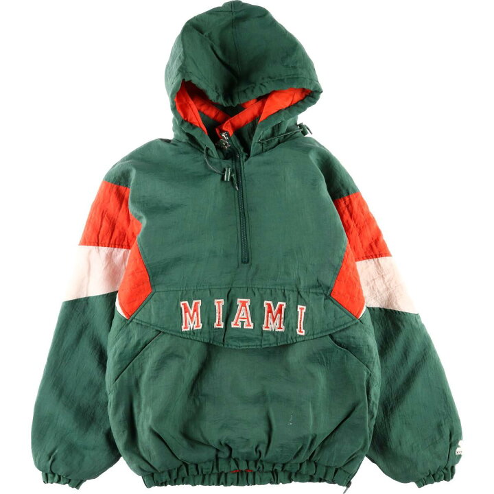 楽天市場】90年代 スターター Starter MIAMI HARRICANES マイアミ大学  