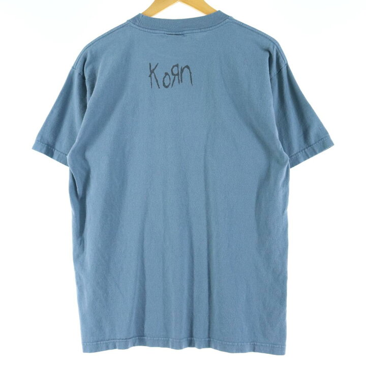 楽天市場】90年代 giant KORN コーン バンドTシャツ USA製 メンズM  