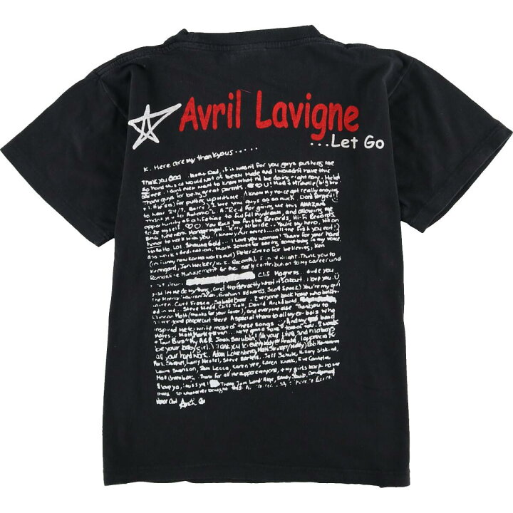 楽天市場】Life AVRIL LAVIGNE アヴリルラヴィーン ... LET GO バンドT 