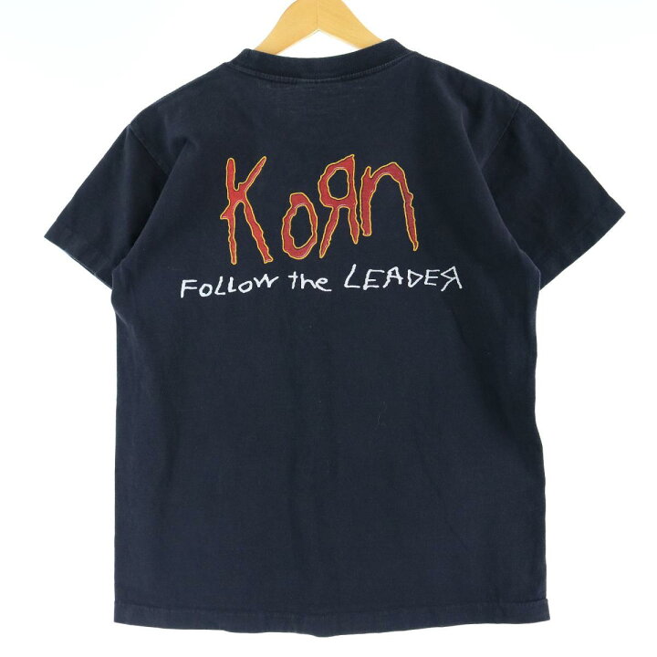 楽天市場】90年代 KORN コーン FOLLOW THE LEADER アルバム バンドT 