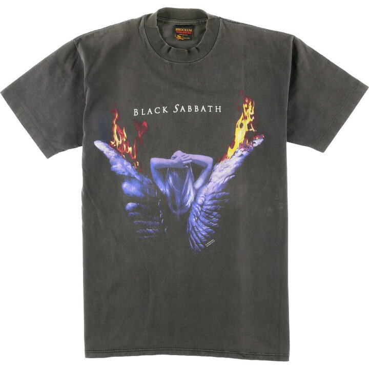 楽天市場】古着 90年代 BROCKUM BLACK SABBATH CROSS PURPOSES TOUR 