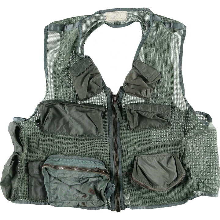楽天市場】84年納品 米軍実品 U.S.AIR FORCE SRU-21/P メッシュ  