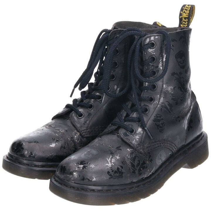 楽天市場】ドクターマーチン Dr.Martens ドクロ柄 スカル柄 8ホール 