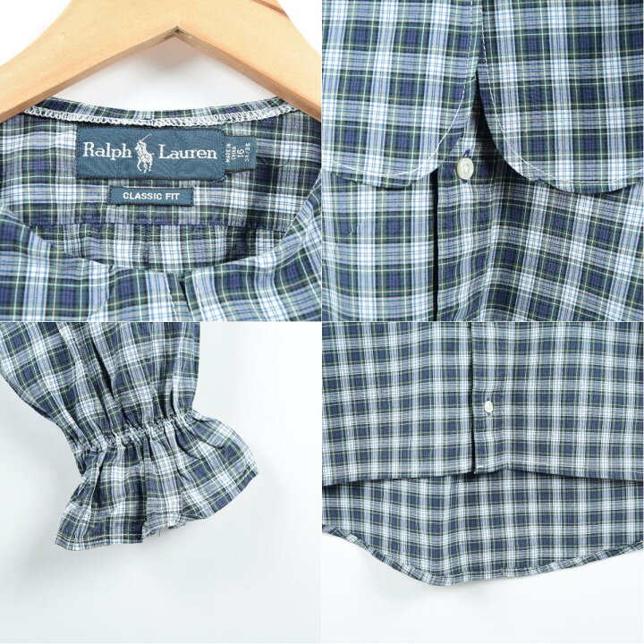 楽天市場】JAMリメイク ラルフローレン Ralph Lauren チェック柄 長袖 
