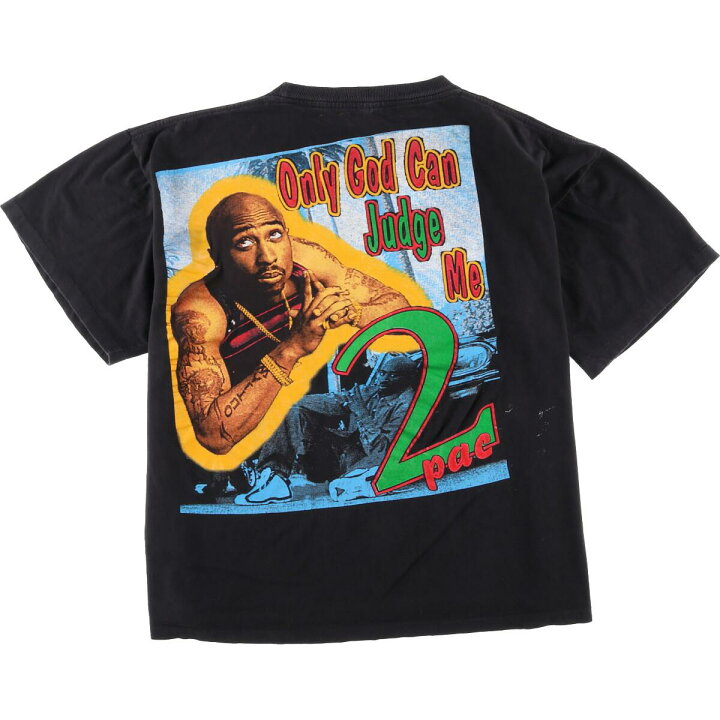 楽天市場】希少レア 90年代 BAY CLUB 2pac トゥーパック 追悼 バンドT 