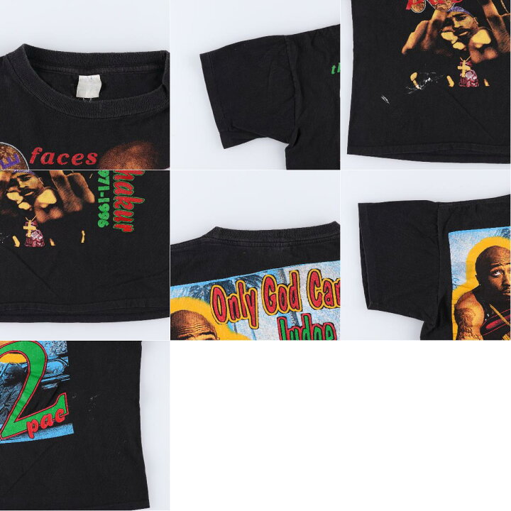 楽天市場】希少レア 90年代 BAY CLUB 2pac トゥーパック 追悼 バンドT 