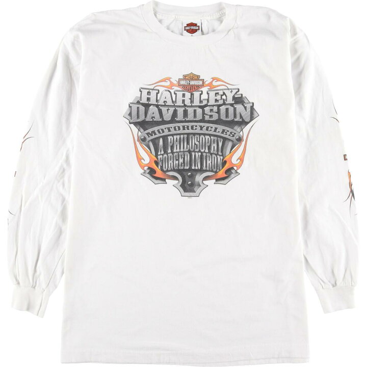 楽天市場】ハーレーダビッドソン Harley-Davidson 袖プリント ロングT 