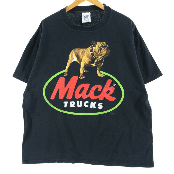 楽天市場】90年代 WILD OATS Mack Trucks プリントTシャツ USA製 