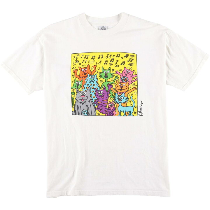 楽天市場】90年代 POP SHOP KEITH HARING キースヘリング SINGING CATS 