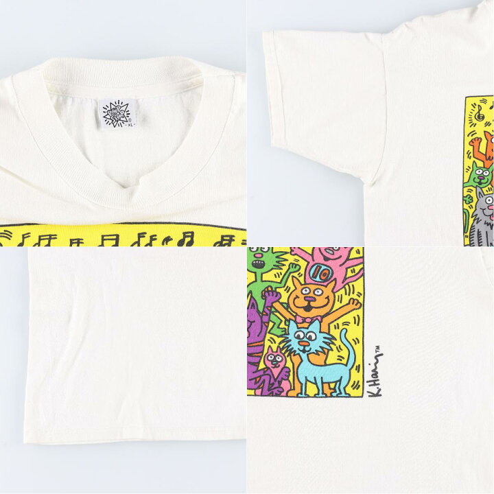 楽天市場】90年代 POP SHOP KEITH HARING キースヘリング SINGING CATS 