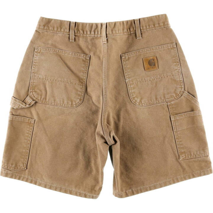 90年代 カーハート Carhartt ダック地ペインターショーツ ショートパンツ USA製 メンズw34 ヴィンテージ  /eaa047597 【中古】 【200612】 古着屋JAM