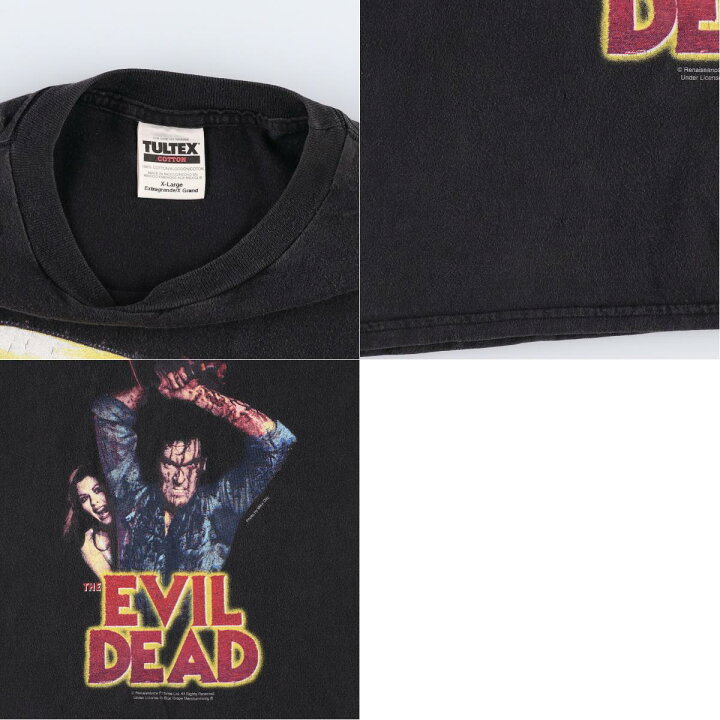 楽天市場】希少レア 90年代 タルテックス TULTEX THE EVIL DEAD 死霊の 