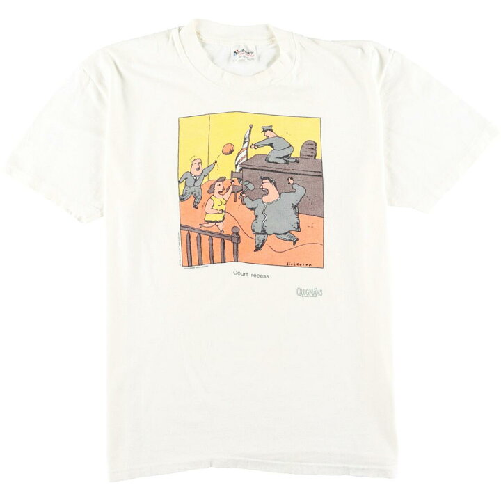 楽天市場】80年代 Stedman THE QUIGMANS グラフィックTシャツ USA製  