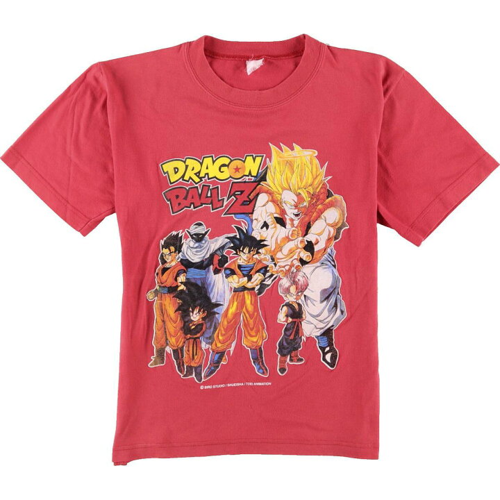 楽天市場】古着 ドラゴンボールZ DRAGONBALL Z キャラクタープリントT 