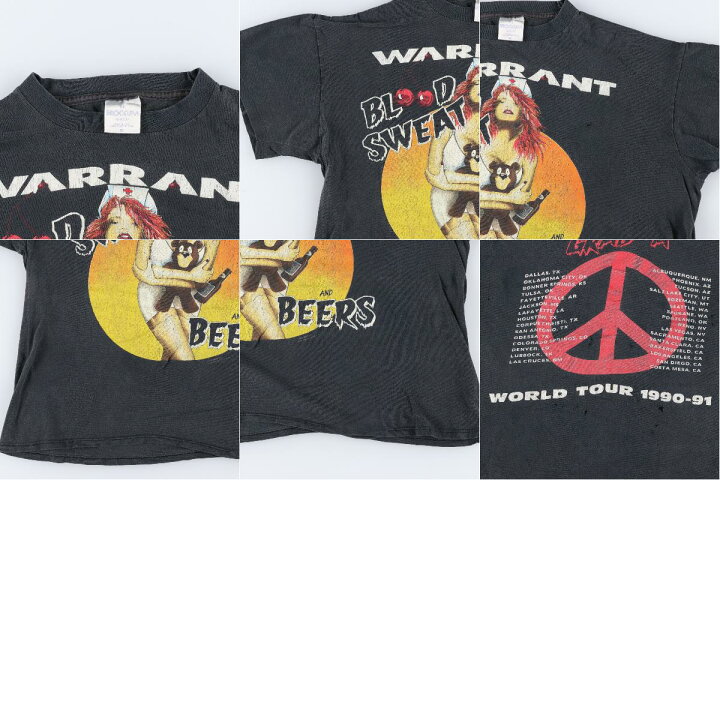 楽天市場】90年代 THE BROCKUM Warrant ウォレント Blood, Sweat 