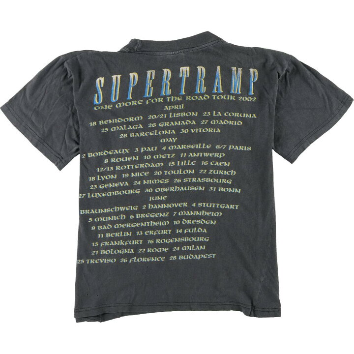 楽天市場】古着 TAKETIME SUPERTRAMP スーパートランプ ONE MORE FOR 