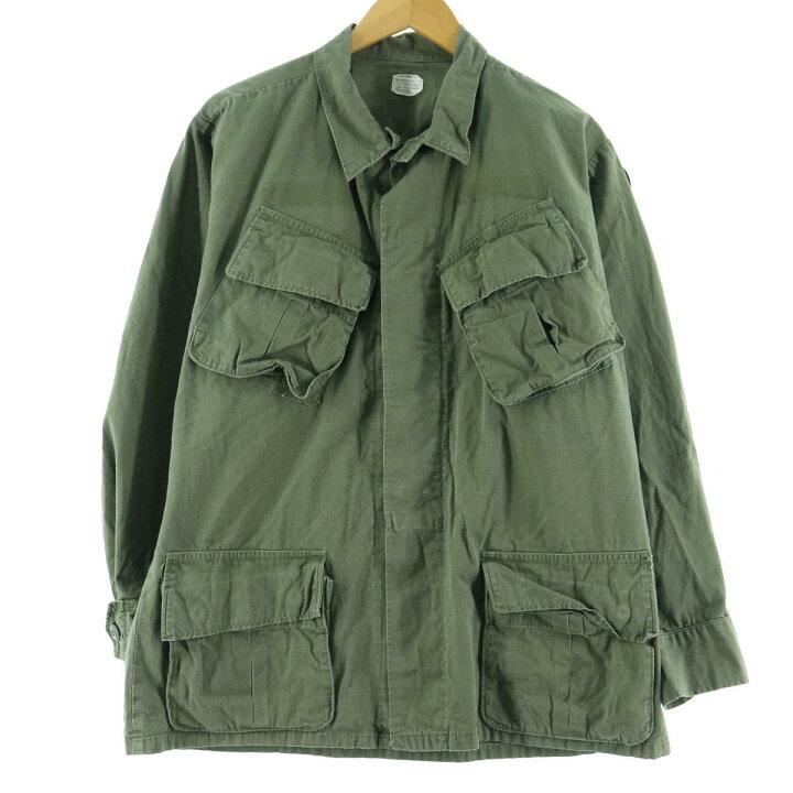 楽天市場】69年納品 米軍実品 ジャングルファティーグジャケット 5th 