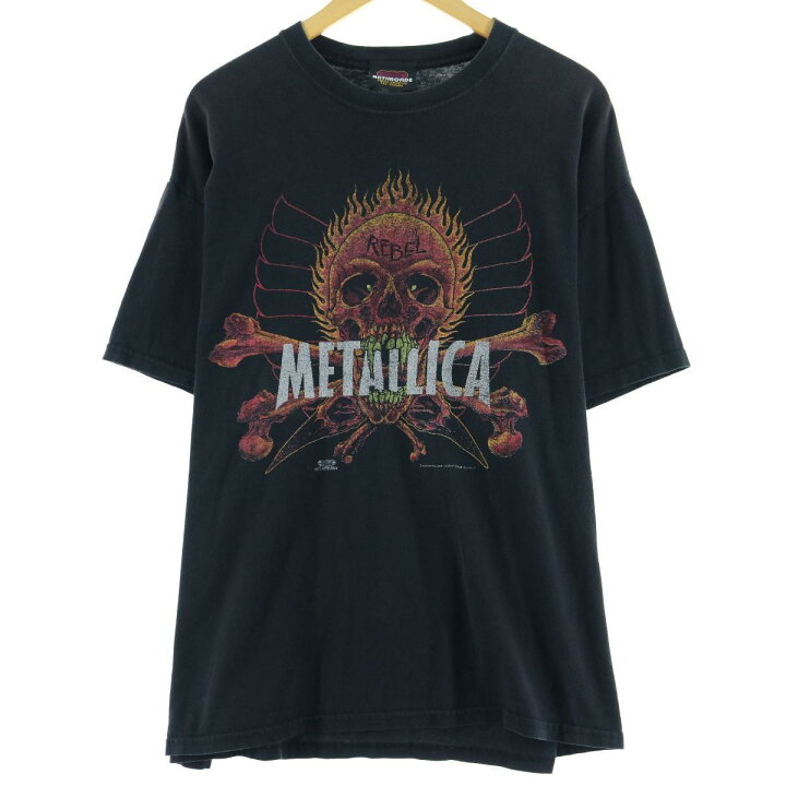 楽天市場】90年代 ARTIMONDE METALLICA メタリカ REBEL バンドTシャツ 