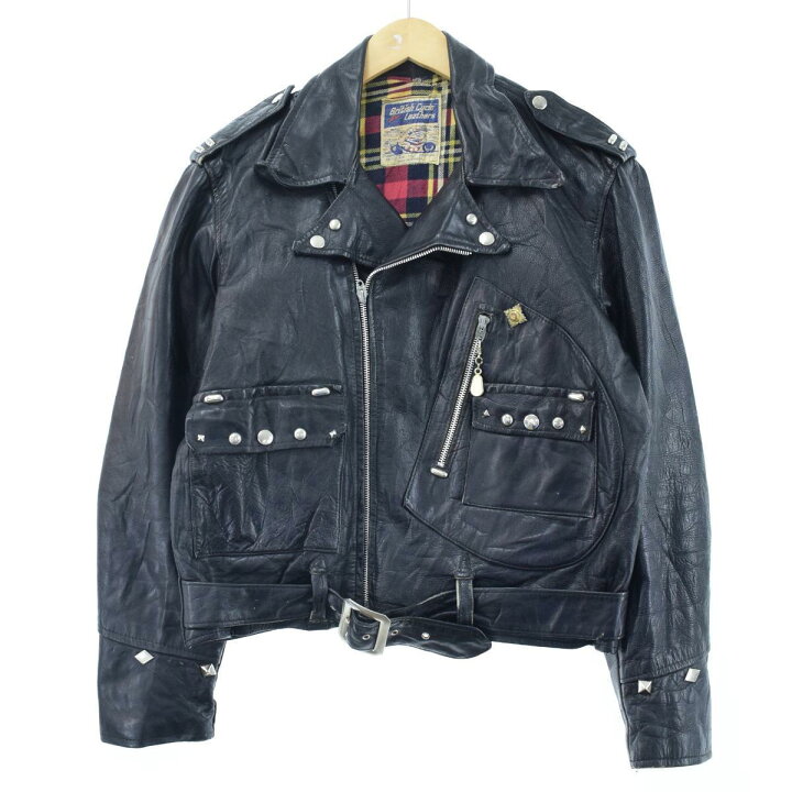 楽天市場】70年代 BRITISH CYCLE LEATHERS ダブルライダースジャケット 