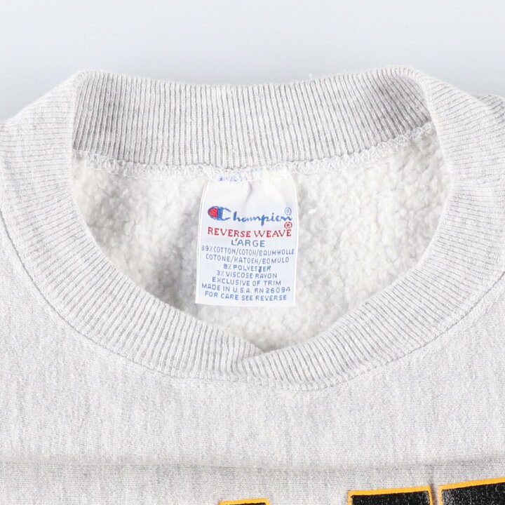楽天市場】90年代 チャンピオン Champion リバースウィーブ 刺繍タグ 