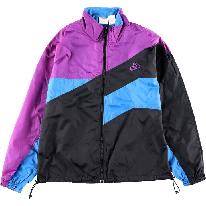 楽天市場】90年代 ナイキ NIKE 銀タグ ナイロンジャケット メンズL 