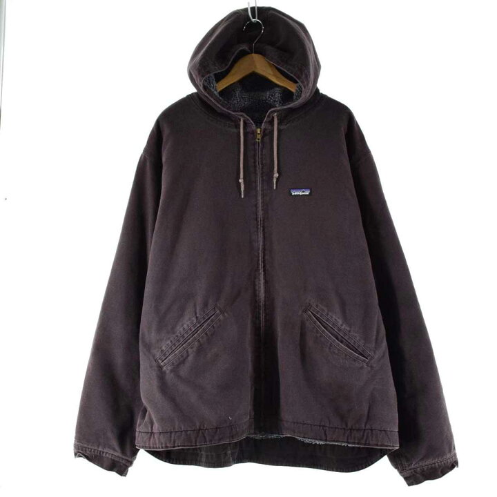 楽天市場】10年製 パタゴニア Patagonia ラインドキャンバスフーディ 