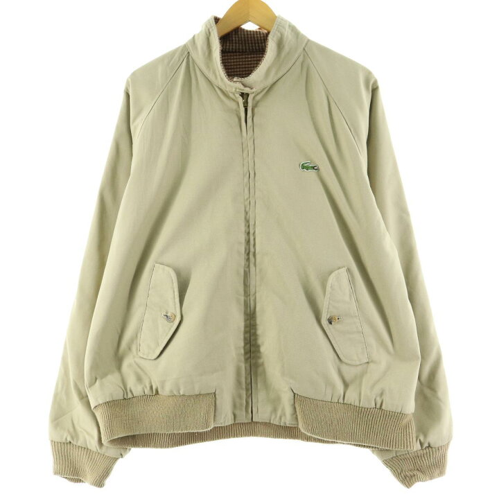 楽天市場】70年代 ラコステ LACOSTE リバーシブル 無地×ガンクラブ 