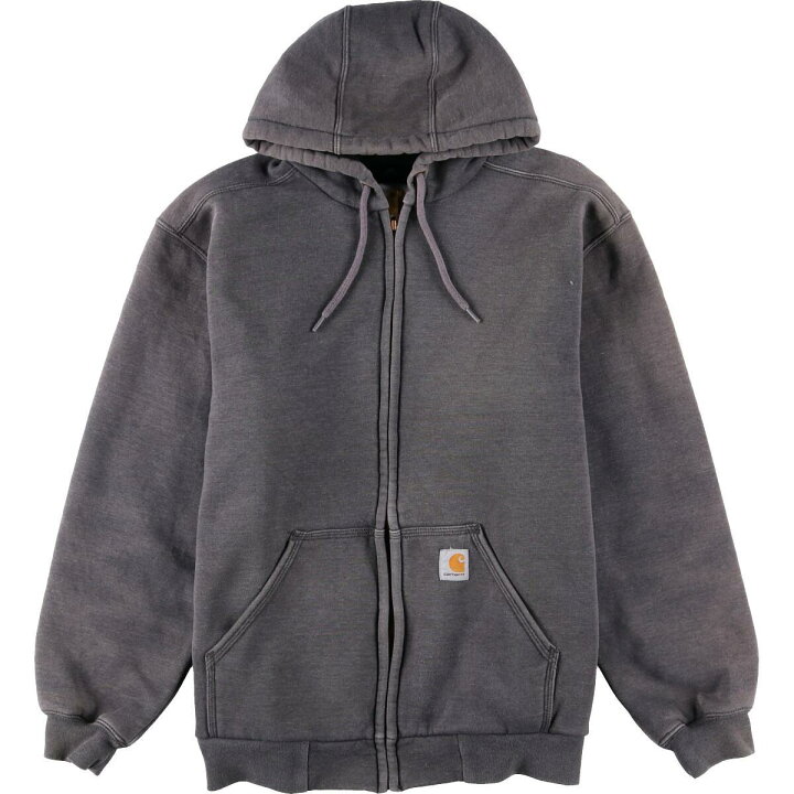 楽天市場】カーハート Carhartt スウェットフルジップパーカー メンズL 