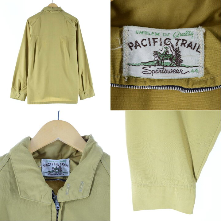 楽天市場】60〜70年代 PACIFIC TRAIL マスタードカラー スイングトップ 
