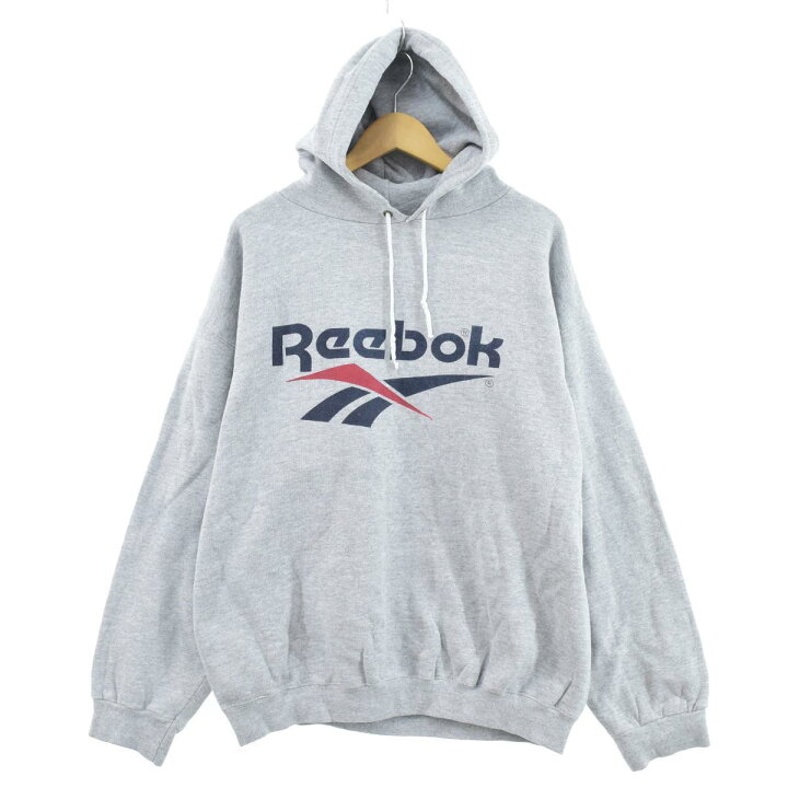 楽天市場】90年代 リーボック Reebok スウェットプルオーバーパーカー 