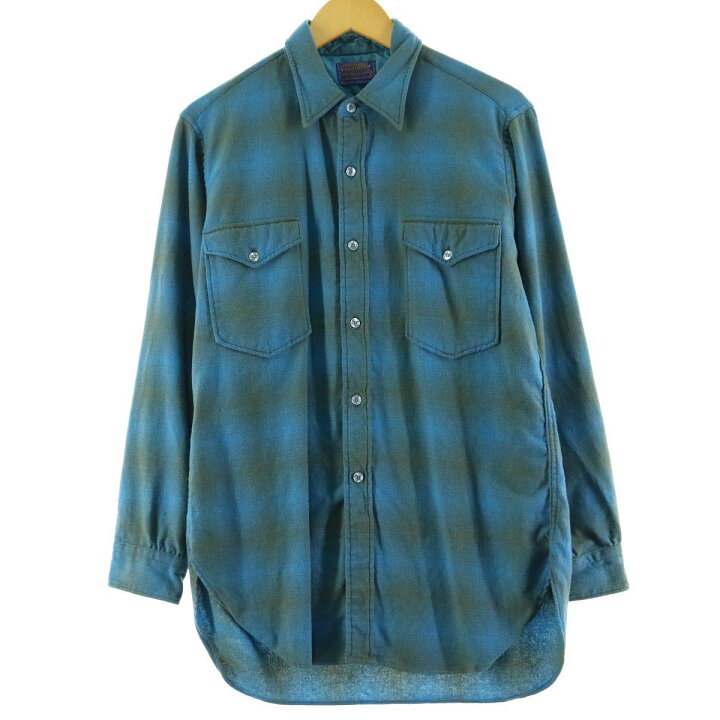 楽天市場】60~70年代 ペンドルトン PENDLETON オンブレチェック ウール 