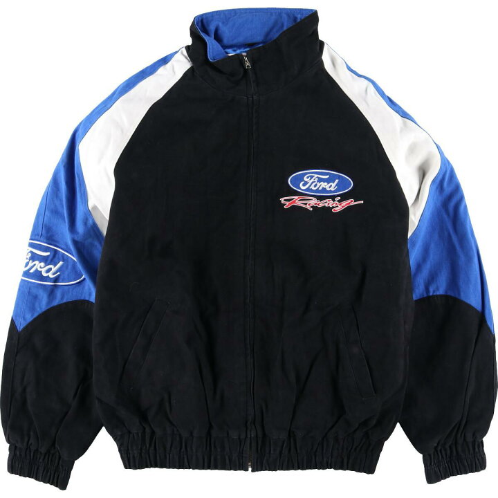 楽天市場】LOGOATHLETIC FORD フォード レーシングジャケット メンズL 