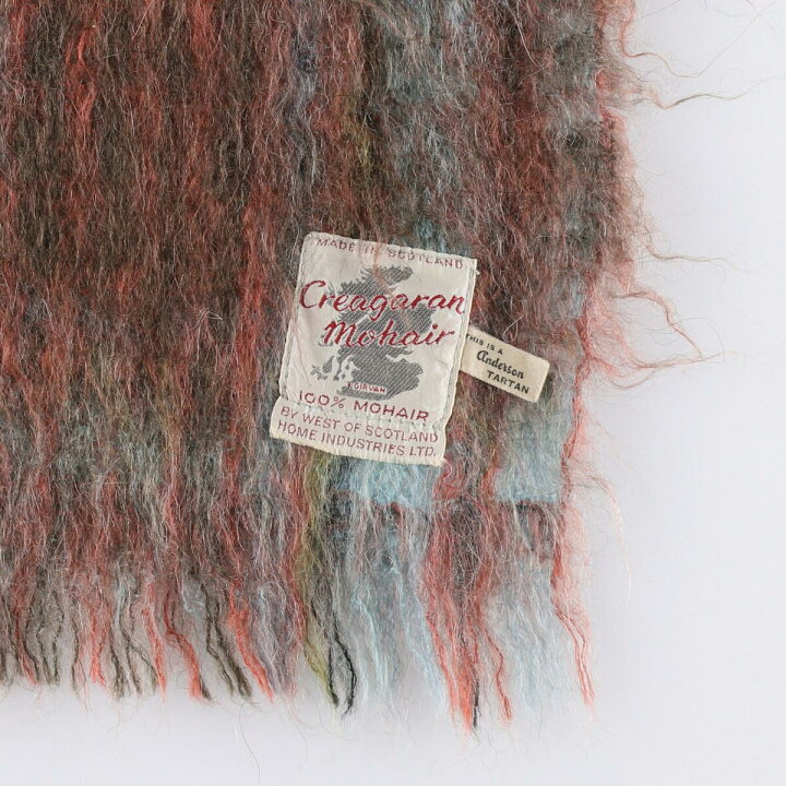 楽天市場】Creagaran Mohair アンダーソンタータンチェック モヘア  