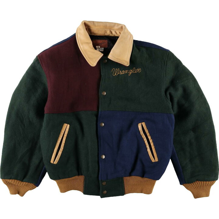 楽天市場】80年代 ラングラー Wrangler クレイジーパターン レザー襟  