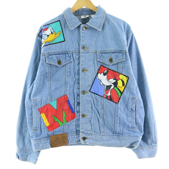 楽天市場】MICKEY&CO. Disney ディズニー デニムジャケット Gジャン  