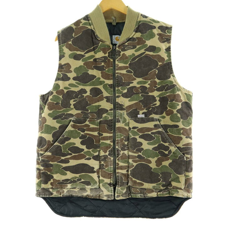 楽天市場】古着 80年代 カーハート Carhartt ダックハンターカモ 迷彩  