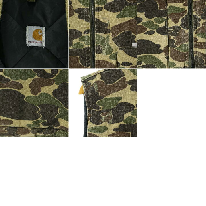 楽天市場】古着 80年代 カーハート Carhartt ダックハンターカモ 迷彩 