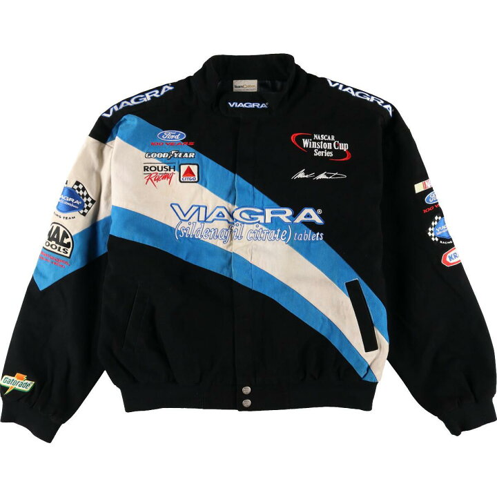 楽天市場】ビッグサイズ Team Caliber VIAGRA レーシングジャケット  