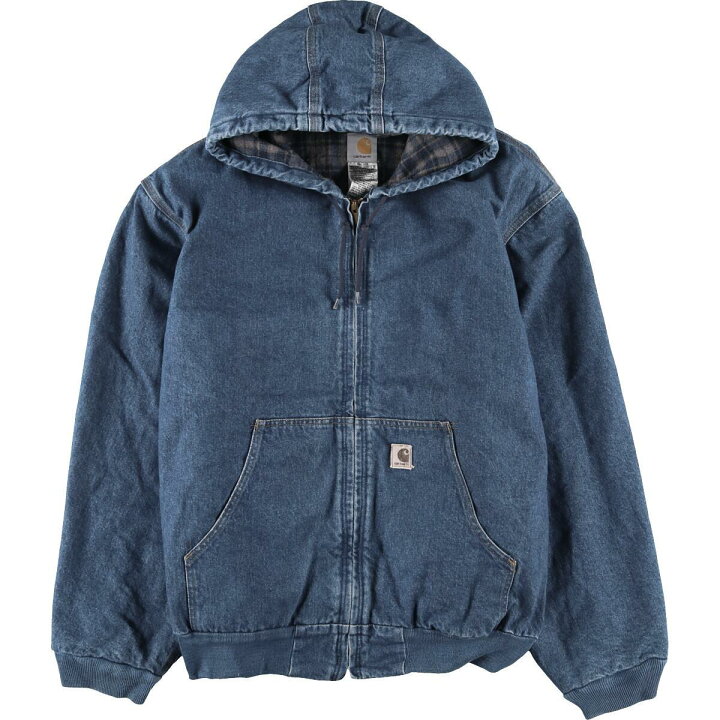 楽天市場】カーハート Carhartt アクティブジャケット デニムパーカー 