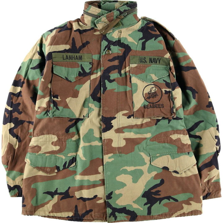 楽天市場】99年納品 米軍実品 U.S.NAVY SEABEES シービーズ 
