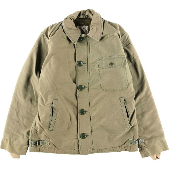 楽天市場】古着 80年代 米軍実品 U.S.NAVY A-2 ミリタリー デッキ 