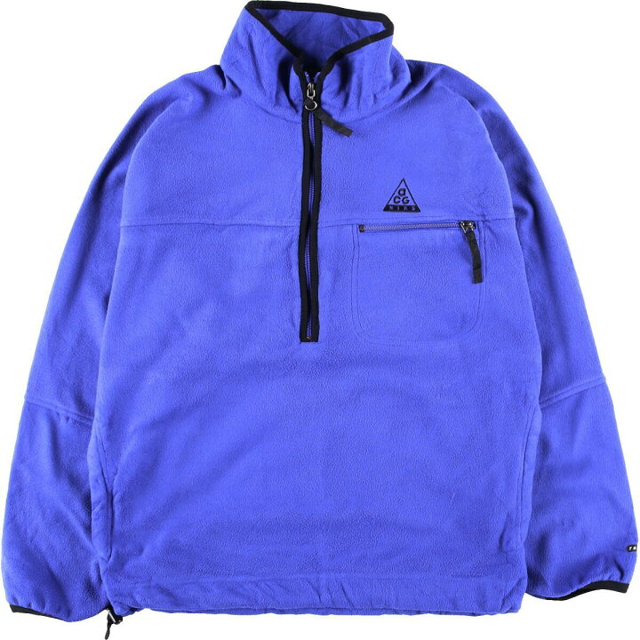 楽天市場】90年代 ナイキ NIKE ACG THERMA-FIT ハーフジップ フリース  