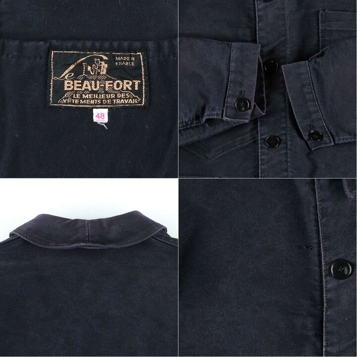 楽天市場】希少 ブラックモールスキン 50年代 BEAU FORT ユーロワーク 