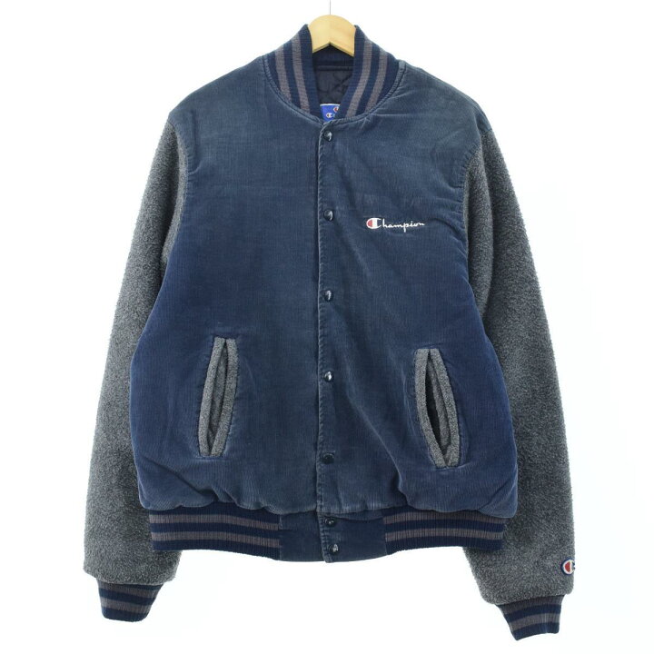 楽天市場】90年代 チャンピオン Champion 袖切替 コーデュロイ  