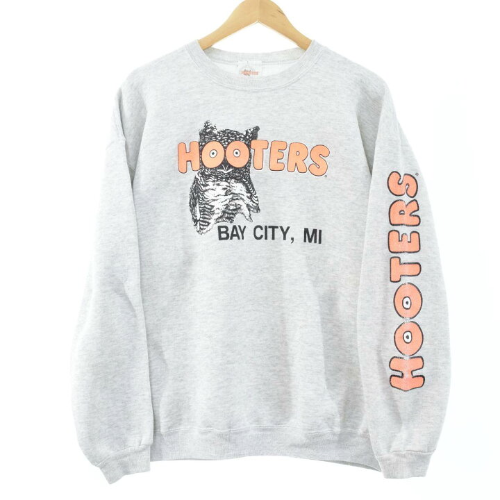 楽天市場】フーターズ HOOTERS ロゴスウェット トレーナー USA製  
