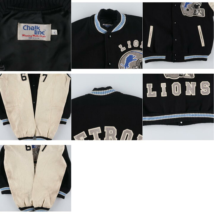 楽天市場】90年代 CHALK LINE NFL DETROIT LIONS デトロイトライオンズ 