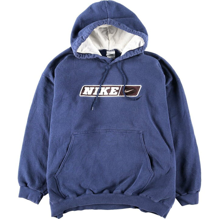 楽天市場】90年代 ナイキ NIKE スウェットプルオーバーパーカー USA製 